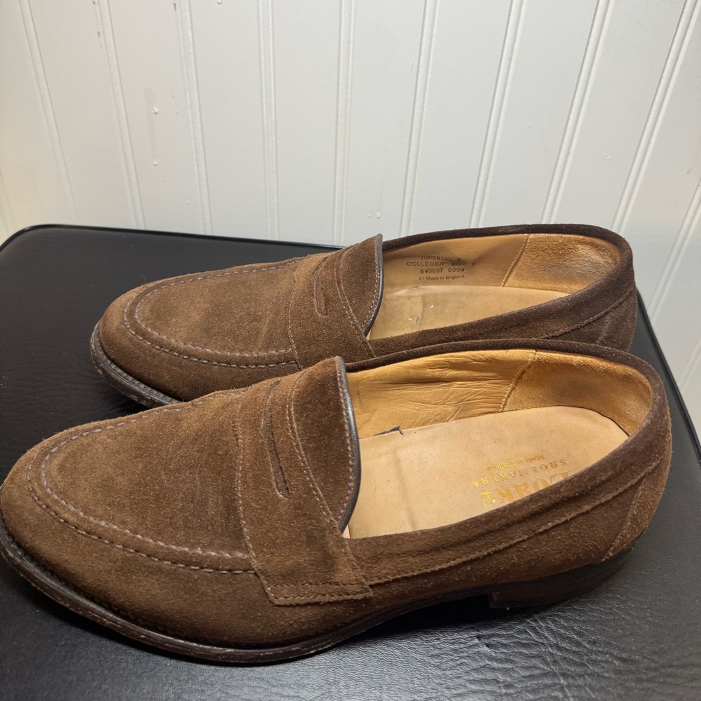 Loake Brown Suede Men's Loafers